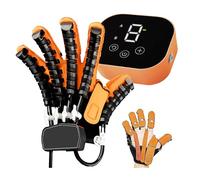 ASHLGQB Guanti Robot per Riabilitazione Mano, Forza Regolabile, Allenatore Ricaricabile per Riabilitazione Dito Mano Destra Mano Sinistra, per disfunzione della Mano dei pazienti