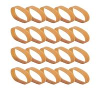 ASHLUYAK 20/50Pcs Elastici Gomma Sci Gomma Sci Bande Freno Snowboard Fermi Per Sport Snowboard Freno Sci Bande di Gomma Snowboard Fermi, 20 pezzi.