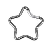 ASHLUYAK Moschettone Clip a forma di stella Arrampicata Fibbia in lega di alluminio Heavy Duty Portachiavi Gancio per Campeggio Pesca Escursionismo Viaggi Campeggio