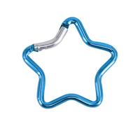 ASHLUYAK Moschettone Clip a forma di stella Arrampicata Fibbia in lega di alluminio Heavy Duty Portachiavi Gancio per Campeggio Pesca Escursionismo Viaggi Campeggio
