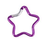 ASHLUYAK Moschettone Clip a forma di stella Arrampicata Fibbia in lega di alluminio Heavy Duty Portachiavi Gancio per Campeggio Pesca Escursionismo Viaggi Campeggio