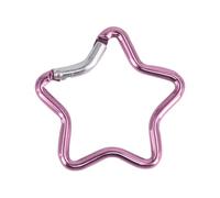 ASHLUYAK Moschettone Clip a forma di stella Arrampicata Fibbia in lega di alluminio Heavy Duty Portachiavi Gancio per Campeggio Pesca Escursionismo Viaggi Campeggio