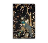 Ashmolean Museum: Embroidered Hanging with Peacock (Soft Touch Journal)