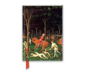 Ashmolean Museum - the Hunt by Paolo Uccello Foiled Journal