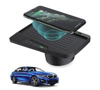 ASHOIH Caricabatterie Wireless Per Auto per BMW 3 Series/4 Series (2018-2020), Tappetino Di Ricarica Rapida Per Telefono Da 15W per Qualsiasi Telefono Cellulare Abilitato Qi