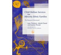 Ashok Chand June Thoburn Jo Child Welfare Services for Minority Eth (Tascabile)