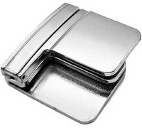 Ashopfun Invisible Belt,Belt Multi-Function Belt Clip,Lazy Belt Cordless Buckle Belt Tighten the Waistband,Multi-Function Belt Clip,No Buckle Metal Belts,Unisex (Silver)