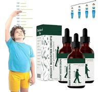 Ashopfun Medicare Height Booster Drops,2023 nuove gocce per la crescita dell'altezza,olio essenziale naturale per aumentare l'altezza delle erbe,olio essenziale per la crescita delle ossa