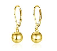 ASH'S CHOICE Orecchini a Goccia In Oro Piccoli Orecchini Pendenti Oro Orecchini Oro Donna Oro 14K Perla Appesa Classico Di Lusso Ipoallergenico