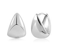 ASH'S CHOICE Orecchini Da Donna In Argento 925/Placcato Oro 14K Orecchini a Cerchio Rotondi Piccoli e Strutturati Leggeri Miglior Regalo Per Le Donne Ipoallergenico