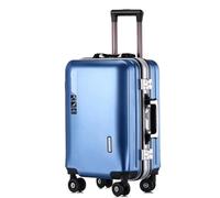 ASHSDI Valigia I Valigia Bagaglio Bagagli Valigie Composite Resistenti All'usura E Ai Graffi Con Ricarica USB Con Ruote Trolley Bagaglio (Color : D, Size : 22 in)