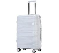ASHSDI Valigia I Valigia Bagaglio Valigia Da Viaggio Con Ruote Girevoli, Maniglie Ergonomiche Leggere, Valigie Da Viaggio Trolley Bagaglio (Color : E, Size : 24in)