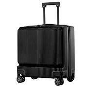 ASHSDI Valigia I Valigia Bagaglio Valigie Con Ruote Con Apertura Frontale, Portabagagli Con Serratura A Combinazione Di Sicurezza, Imbarco Trolley Bagaglio (Color : C, Size : 18in)