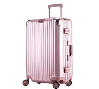 ASHSDI Valigia I Valigia Bagaglio Valigie Con Ruote Lucchetto A Combinazione Di Sicurezza Per Bagagli Con Bordo Rigido Di Grande Capacità Trolley Bagaglio (Color : B, Size : 28in)