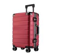 ASHSDI Valigia I Valigia Bagaglio Valigie Ruote Girevoli A Doppia Fila Bagagli Viaggio Portatile , Doppia Chiusura A Combinazione TSA Trolley Bagaglio (Color : G, Size : 24inch)