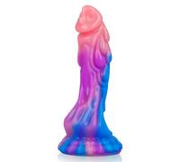Ashtar Dildo Umanoide Extraterrestre - Sensazioni Epiche - Couleur: Viola e rosa, Taille: 18.5 cm x 7.5 cm