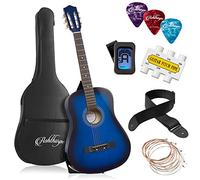 Ashthorpe - Kit base per chitarra acustica per principianti, 96,5 cm, colore: Blu