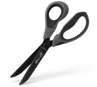 Ashton and Wright - Forbici in titanio HD, per adulti, resistenti, per casa, ufficio, con lame rivestite da 120 mm (grigio, destrorsi)
