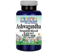 Ashwagandha 1500mg Estratto Standardizzato 180 Capsule Withania Somnifera