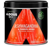 Ashwagandha Bio 2160 mg - 250 Capsule Vegetali - Withania Somnifera | Integratore Ansia e Stres - Ashwagandha Alto Dosaggio - Radice di Ashwagandha con Pepe Nero - Ginseng Indiano - Cortisolo