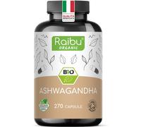 Ashwagandha Bio - 2400 Mg Dose Giornaliera - 270 Capsule - Alto Dosaggio - Radic