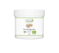Ashwagandha BIO Withania Somnifera Indian Ginseng, radice macinata 130 g NatVita