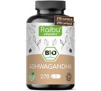 Ashwagandha Capsule Bio Alto Dosaggio - RAIBU 270 pz Capsule