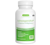 Ashwagandha Complex KSM-66 600mg ad Alto Dosaggio, L-Teanina, Magnesio, Zinco e Vitamine B Metilate, Estratto di Sola Radice 5% Withanolidi, Stress Support, Puro & Vegano, 60 capsule - Igennus