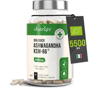 Ashwagandha KSM-66, 90 Ashwagandha Capsule 3 Mesi, L'Ashwagandha Bio Alto Dosagg