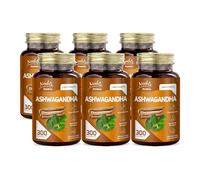 Ashwagandha Noebis Pharma - Estratto di Radice - 300 Compresse - Tono, Energia ed Equilibrio Quotidiano (Confezione da 6)