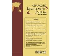 Asia-Pacific Development Journal, Volume 23, Number 1, June 2016 (Tascabile)