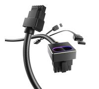 AsiaHorse Hydrus Cavo Modulare 12+4 Pin (16 Pin) 12VHPWR per GPU (Tipo B) - Cavo di Connessione Diretta per Schede Grafiche RTX Serie 40/5070/5080 - Non un Cavo di Prolunga.