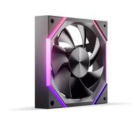 AsiaHorse Nyota Ventola per PC RGB da 120 mm, 1 pezzi [HDB] 2000 RPM/61.5 CFM/2,16 MMH2O ARGB Ventola 5 V3 PIN ARGB e 12 V4 PIN PWM, durata 50,000 ore