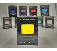 ASIAMED KINESIOLOGY Nastro per taping neuromuscolare 5 cm x 5 mt puro cotone resistente all’acqua adesivo acrilico giallo 1 pz