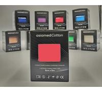 ASIAMED KINESIOLOGY Nastro per taping neuromuscolare 5 cm x 5 mt puro cotone resistente all’acqua adesivo acrilico rosso 1 pz