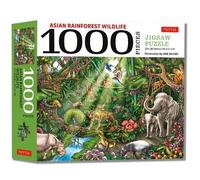 Asian Rainforest Wildlife - 1000 Piece Jigsaw Puzzle