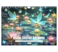 Asian Secret Garden (Wandkalender 2026 DIN A4 quer), CALVENDO Monatskalender: Verborgene Paradiese und urbane Oasen