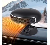 ASICPLB Riscaldamento Auto per Alfa Romeo 147 156 164 166 159 TZ3, Sbrinatore del Parabrezza Ruotabile a 360°, Riscaldatore Portatile 2 in 1 per Auto per Sbrinamento,A 12V