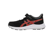 Asics JOLT 4 PS, Sneaker, Nero Rosso Fuoco, 34.5 EU