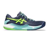 Asics 1041A334-402 Gel-Resolution 9 Padel Uomo, Thunder Blue/Electric Lime EU 46.5