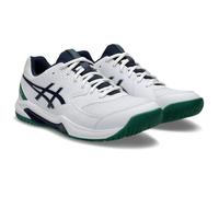Asics 1041A408-105 Gel-Dedicate 8 Uomo, White/Midnight EU 39.5