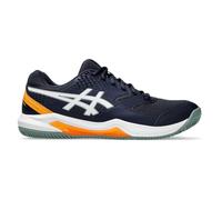 Asics 1041A414-404 Gel-Dedicate 8 Padel Uomo, Midnight/White EU 43.5