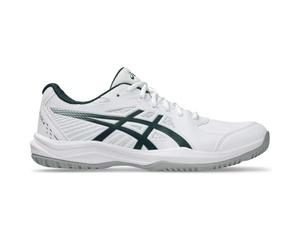 Asics 1041A483-100 Court Slide 4 Uomo, White/Saxon Green EU 44.5