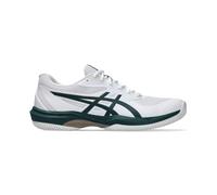 Asics 1041A490-100 Game FF Clay Uomo, White/Saxon Green EU 44.5