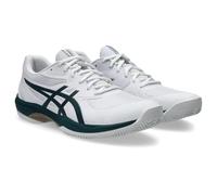 Asics 1041A490-100 Game FF Clay Uomo, White/Saxon Green EU 46