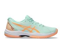 Asics 1042A204-300 Solution Swift FF Padel Donna, Mint Tint/Bright Sunstone EU 41.5