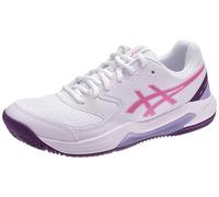 Asics 1042A241-100 Gel-Dedicate 8 Padel Donna, White/Dragon Fruit EU 38
