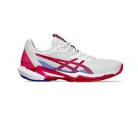 ASICS Solution Speed FF 3 Clay, Sneaker Donna, Bianco Brillante Rosa, 36 EU
