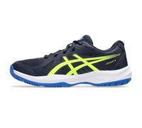 Asics 1074A045-401 Upcourt 6 GS Uomo, Midnight/Safety Yellow EU 33.5