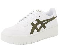 Asics 1202A024-135 Japan S PF Donna, White/Olive Canvas EU 40